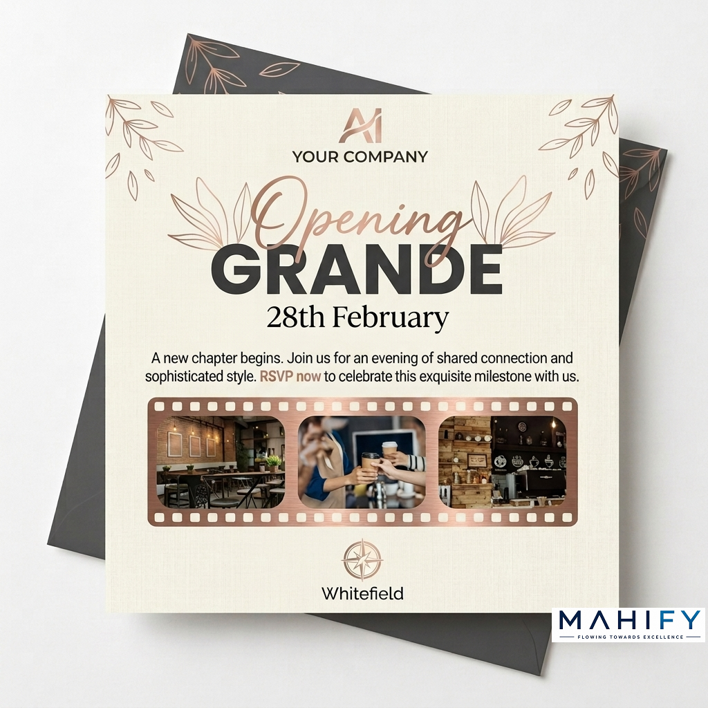 Exclusive Corporate Invitation Cards