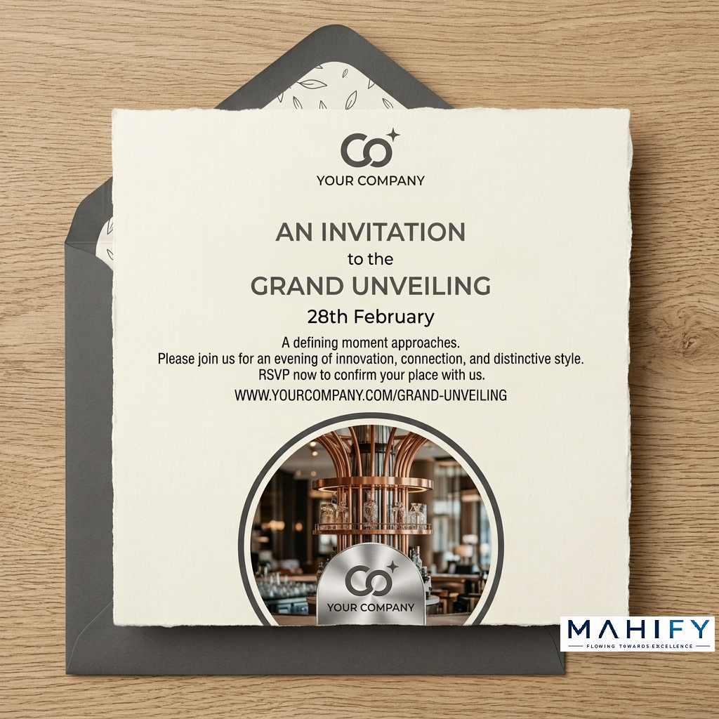 Exclusive Corporate Invitation Cards